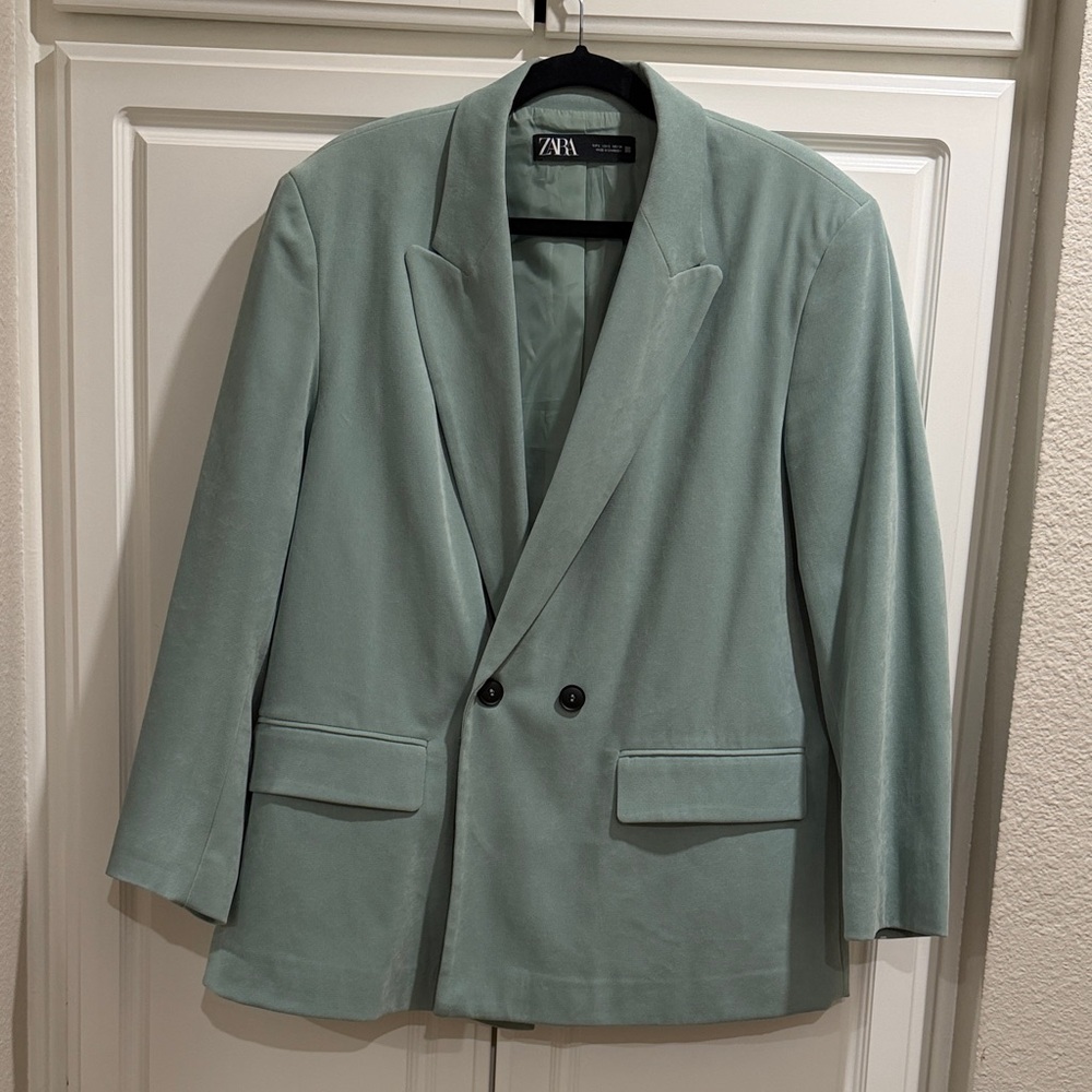 Zara Blazer Green Size Large